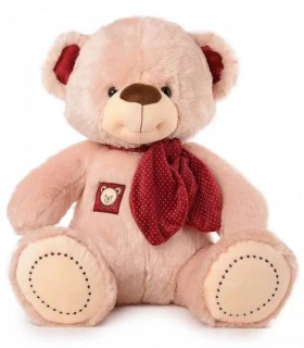 URSULEȚ DE PLUȘ CU EȘARFĂ 2 CULORI 40 CM 1