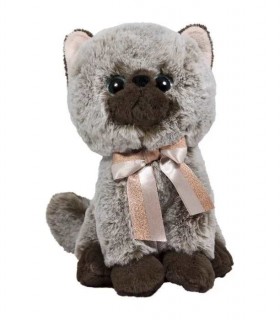 PISICĂ PERSANĂ DE PLUȘ 2 CULORI 20 CM 1