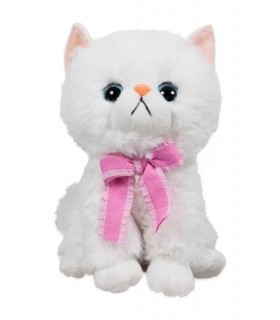 PISICĂ PERSANĂ DE PLUȘ 2 CULORI 20 CM 2