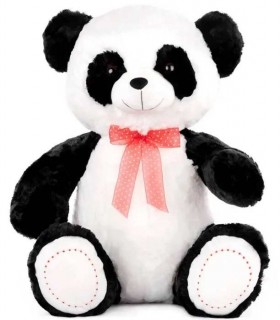 PANDA DE PLUȘ CU PANGLICĂ 60 CM 1