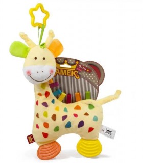 ZORNĂTORI DE PLUȘ CU GIRAFĂ CU TEATER 26 CM 1