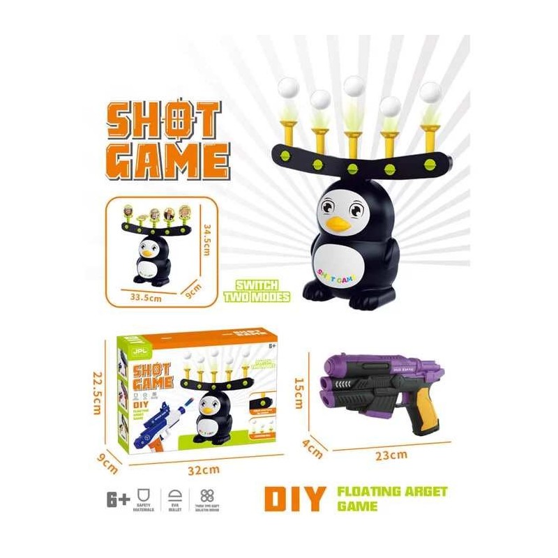 PISTOL PINGUIN ȚINTĂ MOBILĂ ÎN AER 1