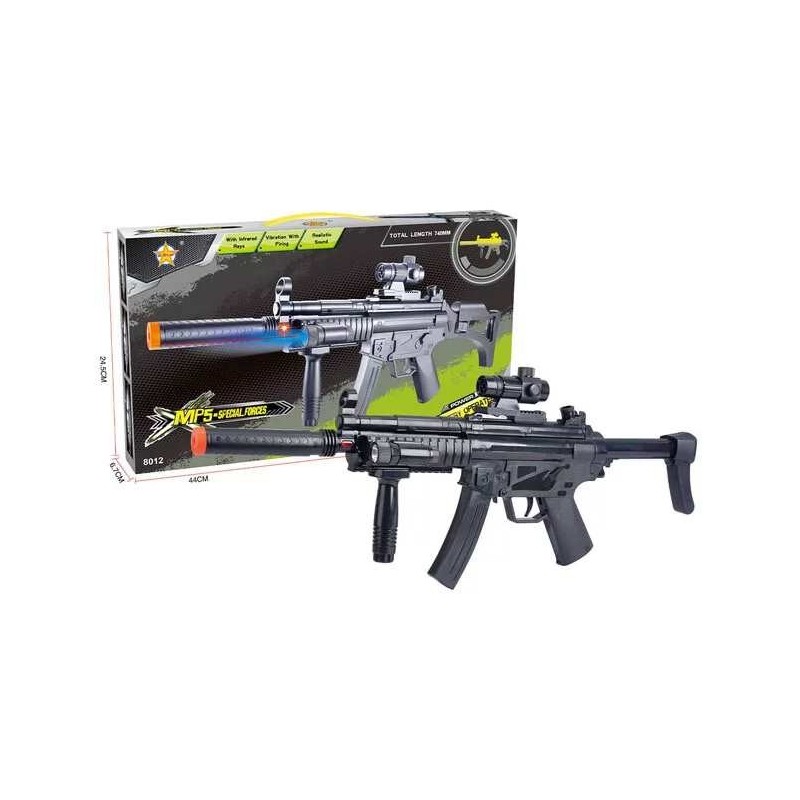 MITRALIERĂ AUTOMATĂ MP5 CU LASER 1