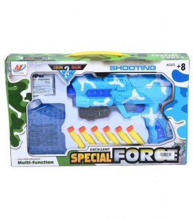 PISTOL FORȚELE SPECIALE CU BOMBE DE APĂ SI GLOANȚE MOI 1
