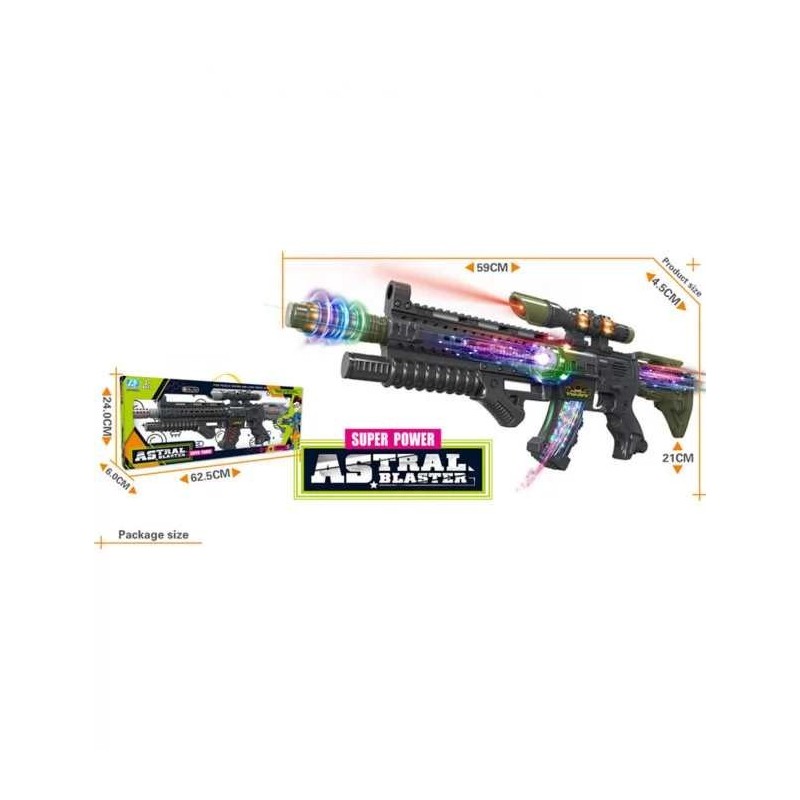 ARMĂ ASTRAL BLASTER AUTOMATĂ CU BATERII 1