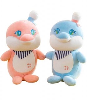 DELFIN DE PLUS CU PESTE 28 CM 2 CULORI 1