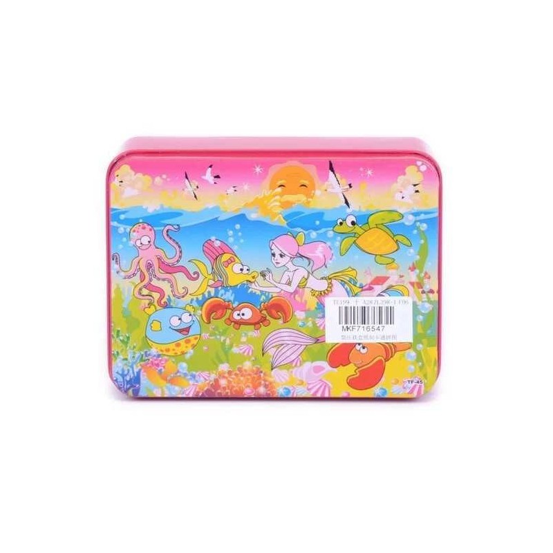 PUZZLE ÎN CUTIE METALICĂ 80 DE PIESE 1