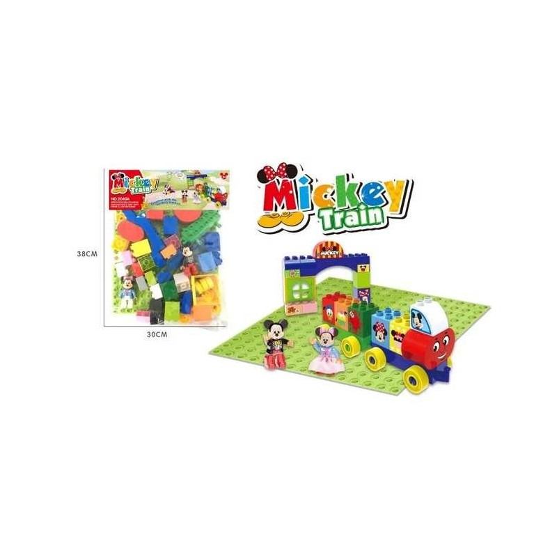 MICKEY ȘI MINNIE MOUSE CUBURI DE CONSTRUIT 1