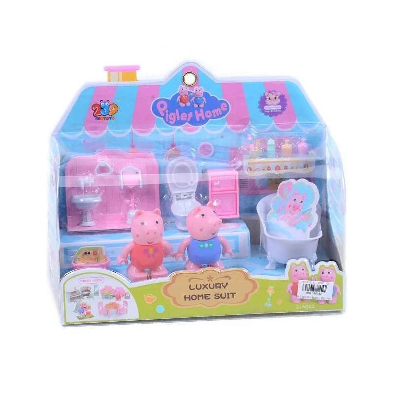 BAIE CU 2 FIGURI DE PORC IN BLISTER 1