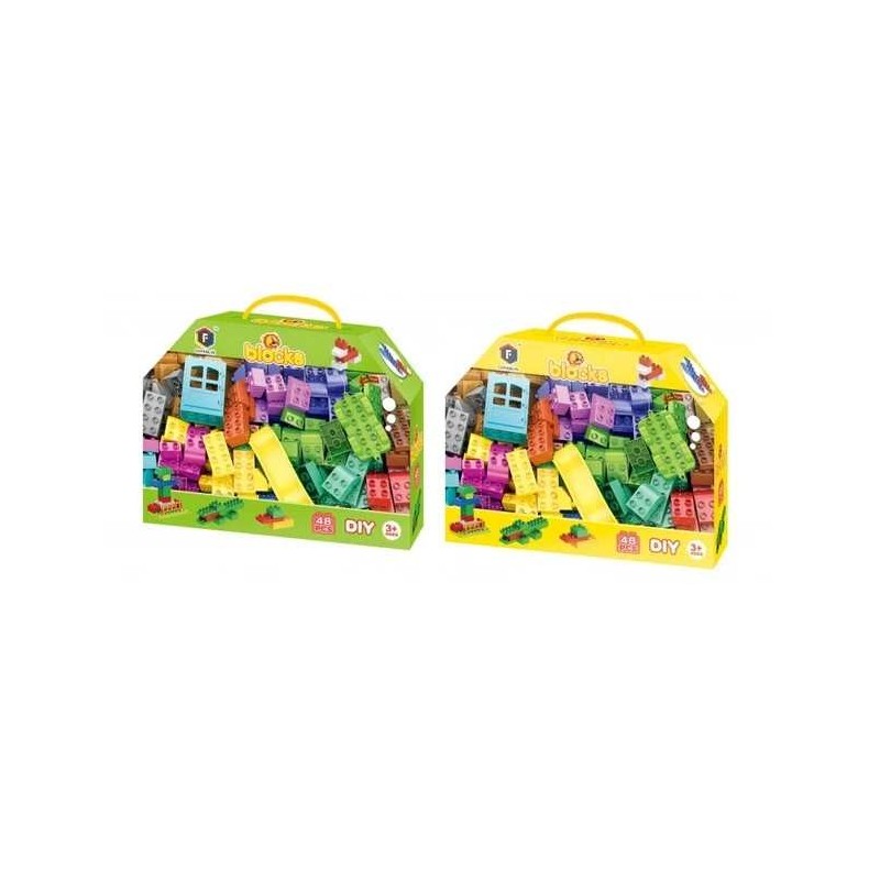 SET CUBURI DE CONSTRUCȚIE 48 PIESE 1