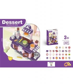 SET DE CONSTRUCȚIE BUCĂTĂRIE 124 PIESE 1
