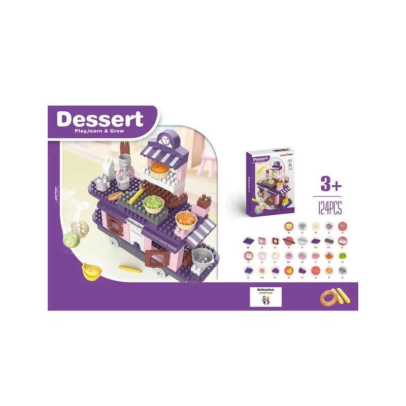 SET DE CONSTRUCȚIE BUCĂTĂRIE 124 PIESE 1
