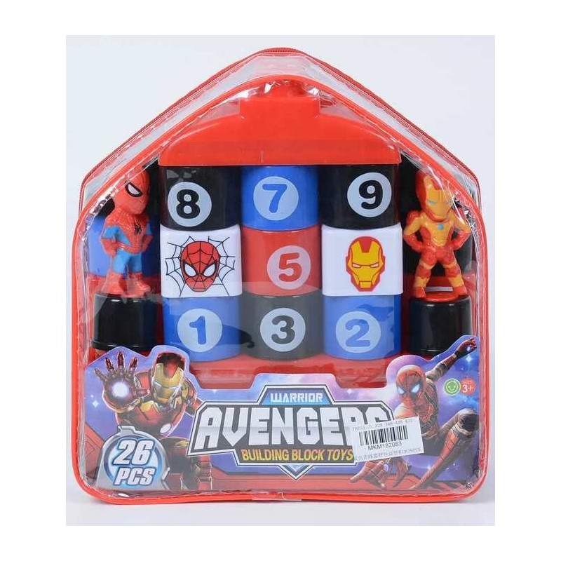 SET CUBURI DE CONSTRUIT AVENGERS 1