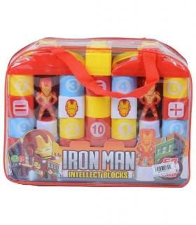 CUBURI DE CONSTRUIT IRON MAN 52 PIESE 1