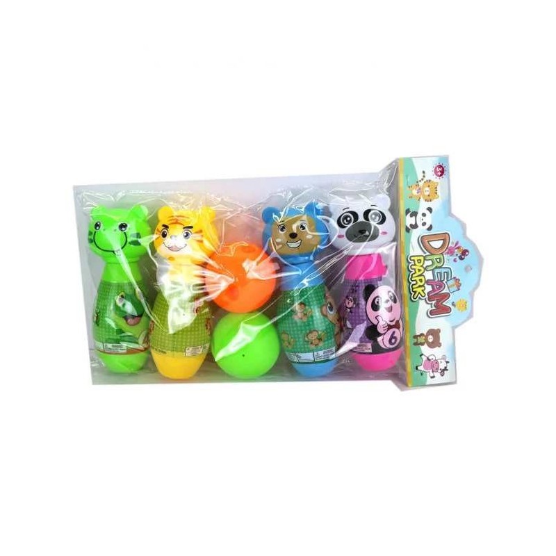 SET BOWLING POPICE CU ANIMALE 1