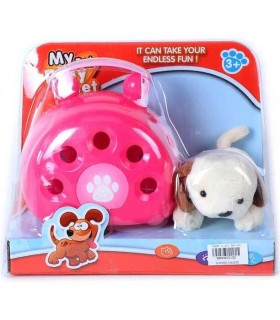 CÂINE DE PLUSH CU GHIOZDAN 1