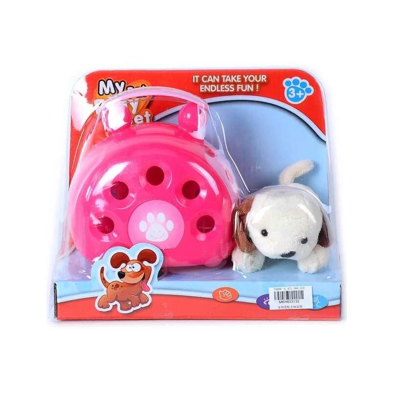 CÂINE DE PLUSH CU GHIOZDAN 1