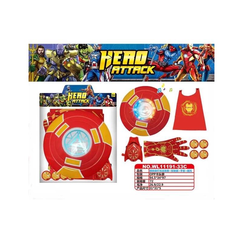 SET IRON-MAN CU SCUT 1