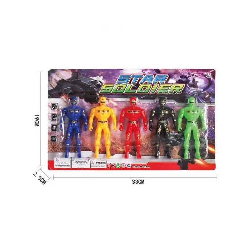 FIGURINE RANGERS 5 BUC. 1
