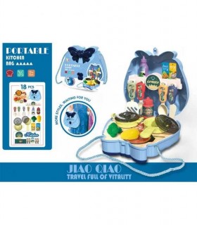 SET DE BUCĂTĂRIE ÎN SAC ALBASTRĂ 1