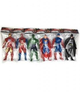 SUPEREROU ÎN PLIC 6 TIPURI 22 CM 1