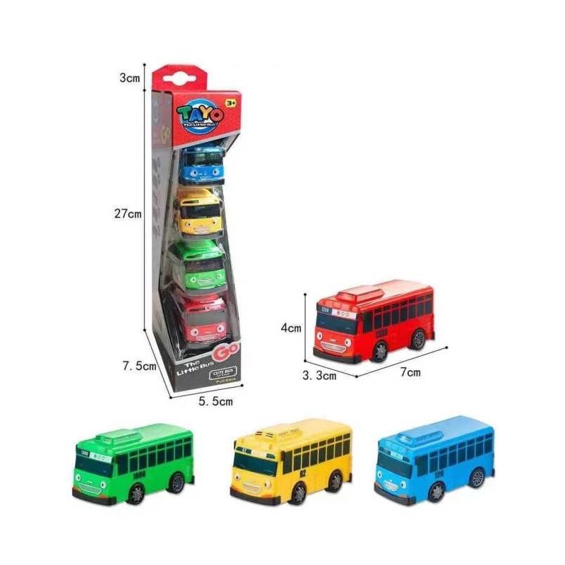 SET DE 4 AUTOBUZE MICI 1