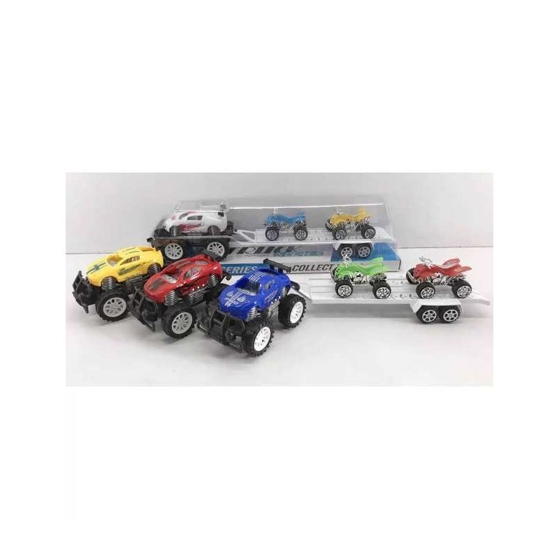 JEEP CU PLATFORMĂ ȘI 2 ATV-URI 1