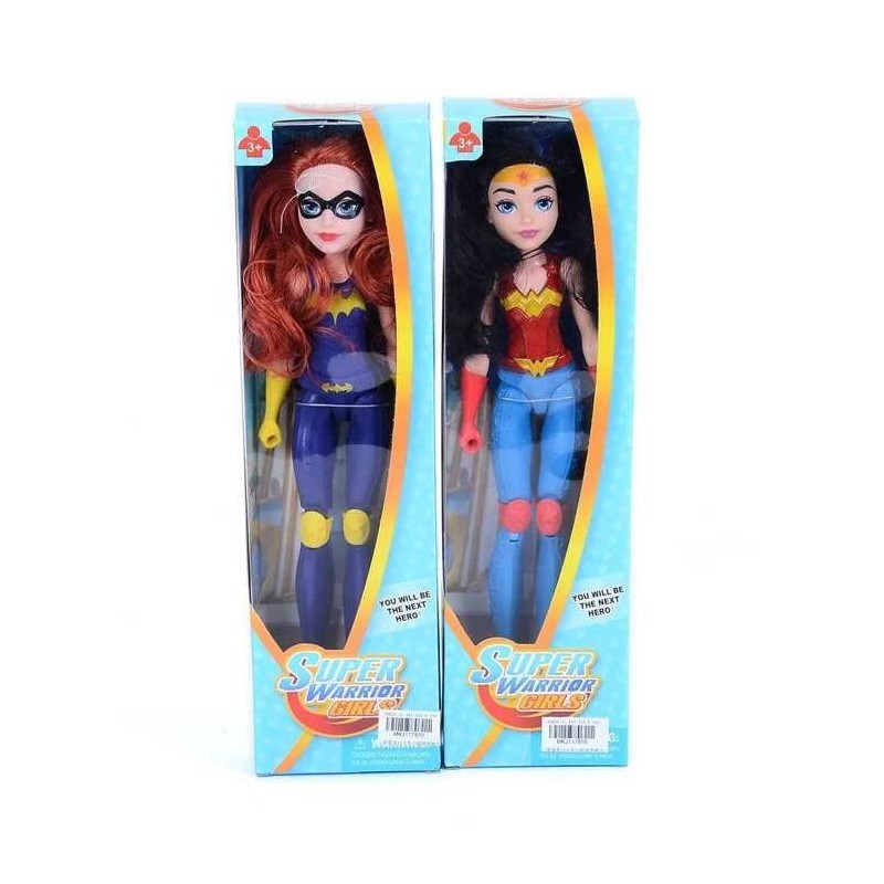 SUPERWARIOR GIRLS PĂPUȘI 2 VARIANTE 1
