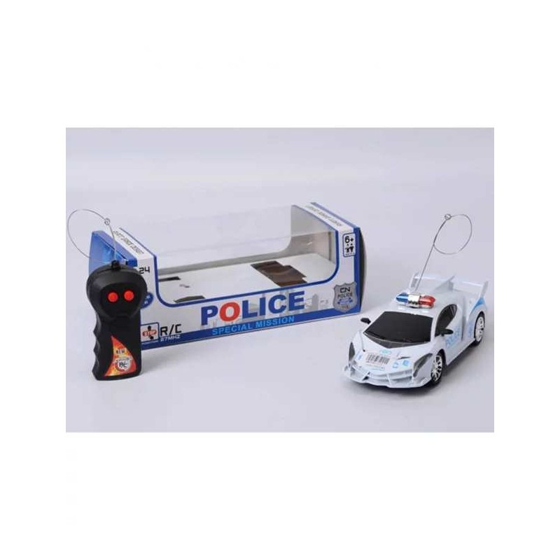 MAȘIN DE POLIȚIE RADIOCOMANDĂ 2 CĂI 1