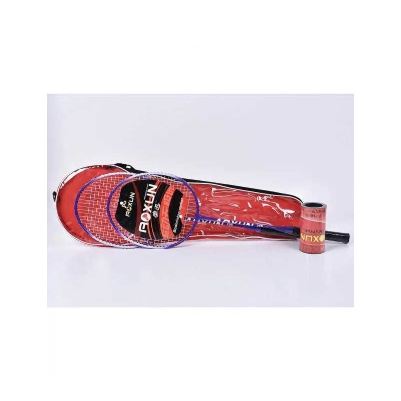 SET BADMINTON DE METAL CU 2 RACHETE ȘI FLUTURAȘI 1