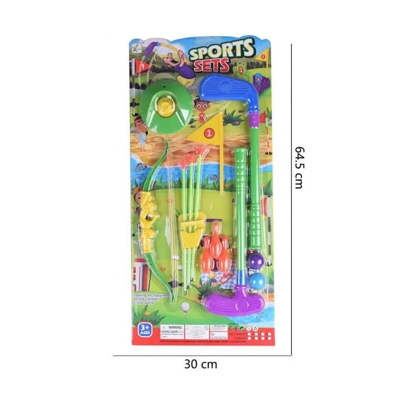 SET DE GOLF CU ARC ȘI SĂGEȚI 1
