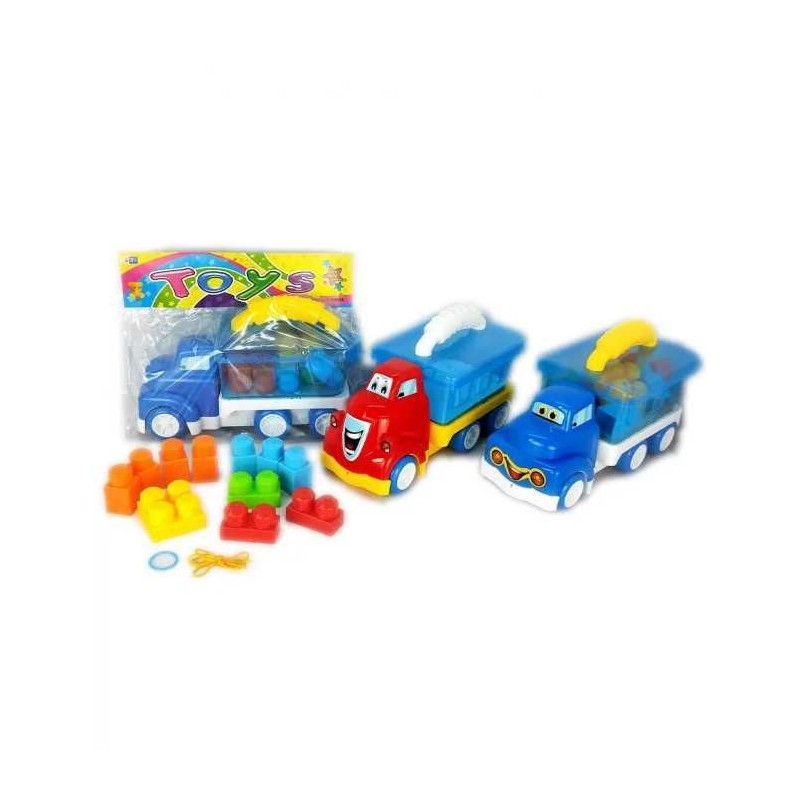 CAMION DE CONSTRUCTII CU CUBURI 1
