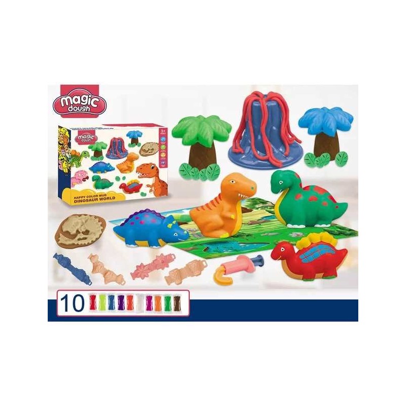 DINOSAUR WORLD PLASTICIN DINOSAURS 1