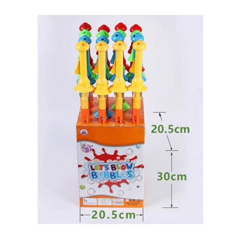 BĂȚ CU CLEMĂ PENTRU BALOANE DE SĂPUN 56 CM 1