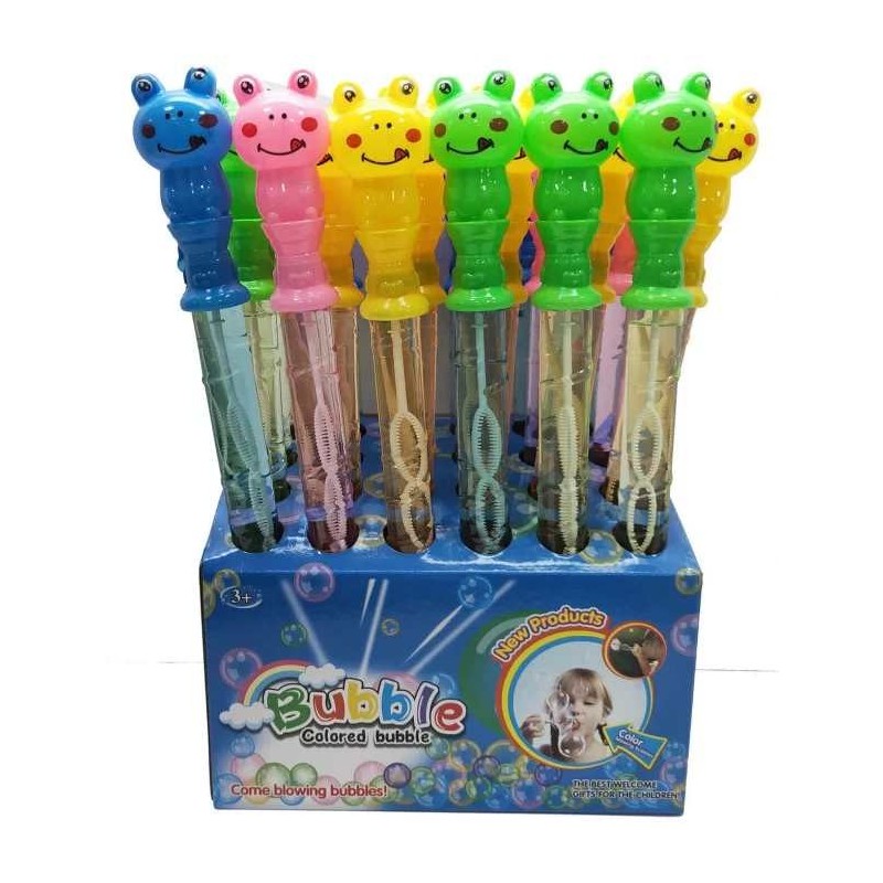 BĂȚ CU BROASCĂ PENTRU BULE DE SĂPUN 37 CM 1