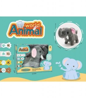 ELEFANT UMBLĂTOR DIN PLUȘ 1