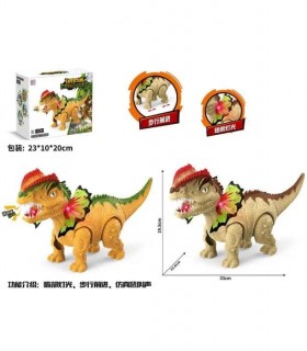 DINOZAUR MERCAT CU LUMINA ÎN CUTIE 1