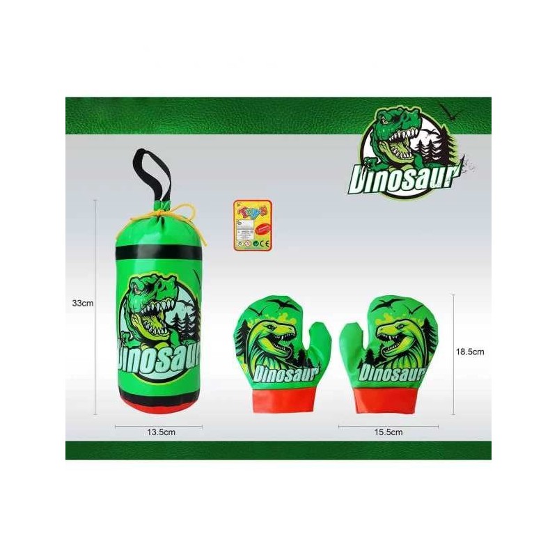 BOXER CU MĂNUSI DINOZAUR 1