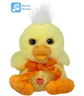 RAȚĂ MUZICALĂ DE PLUȘ 14 CM 1