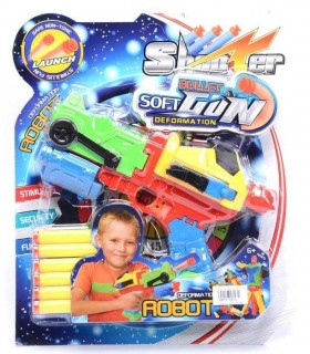 PISTOL TRANSFORMERS CU GLOANTE MOI 1