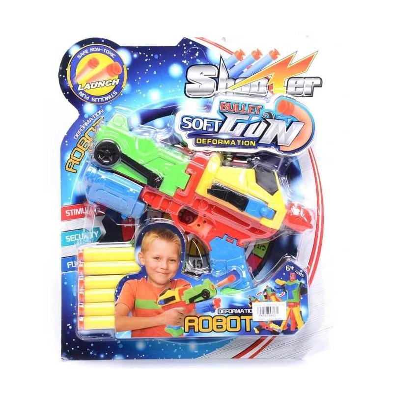 PISTOL TRANSFORMERS CU GLOANTE MOI 1