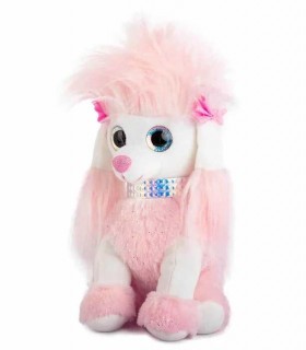 PUDEL DE PLUȘ CU 2 CULORI 25 CM 1